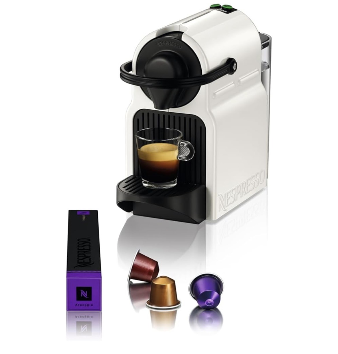 Nespresso Krups YY1530FD Inissia White Espresso Coffee Maker