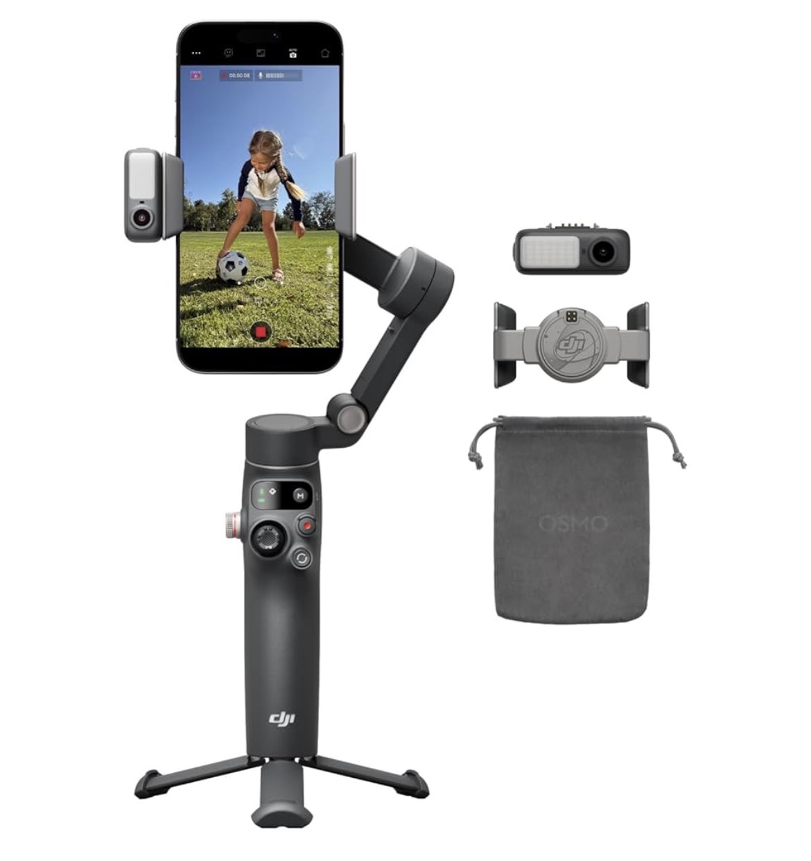 DJI Bundle Advanced Tracking Osmo Mobile 8 Native AI Tracking