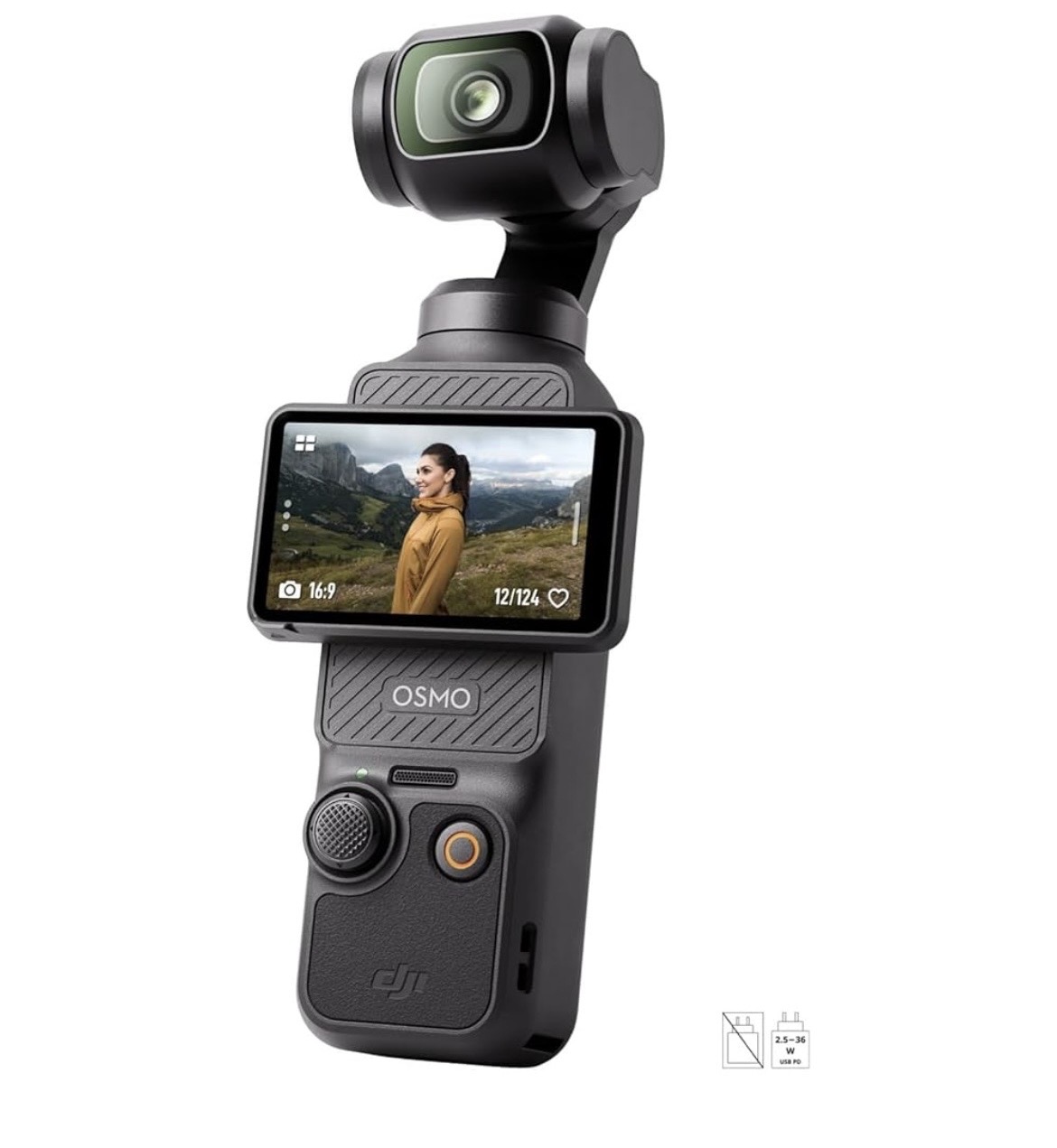 DJI Osmo Pocket 3, Digital Camera Vlog CMOS 1'' and 4K/120fps Video