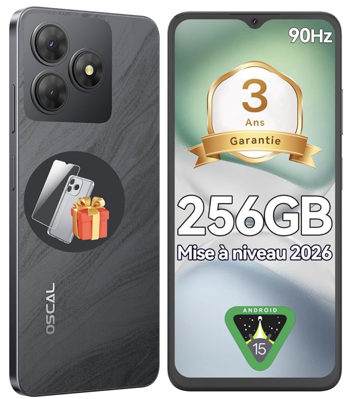 OSCAL Android Smartphone 15, 12GB+256GB