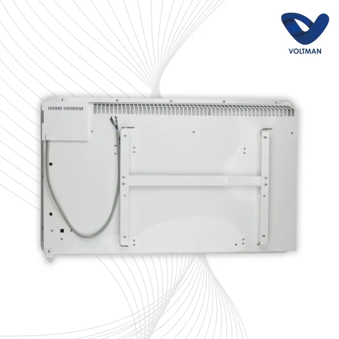 Voltman Wi-Fi Connected Dry Cast Iron Inertia Heater - White - 1500W