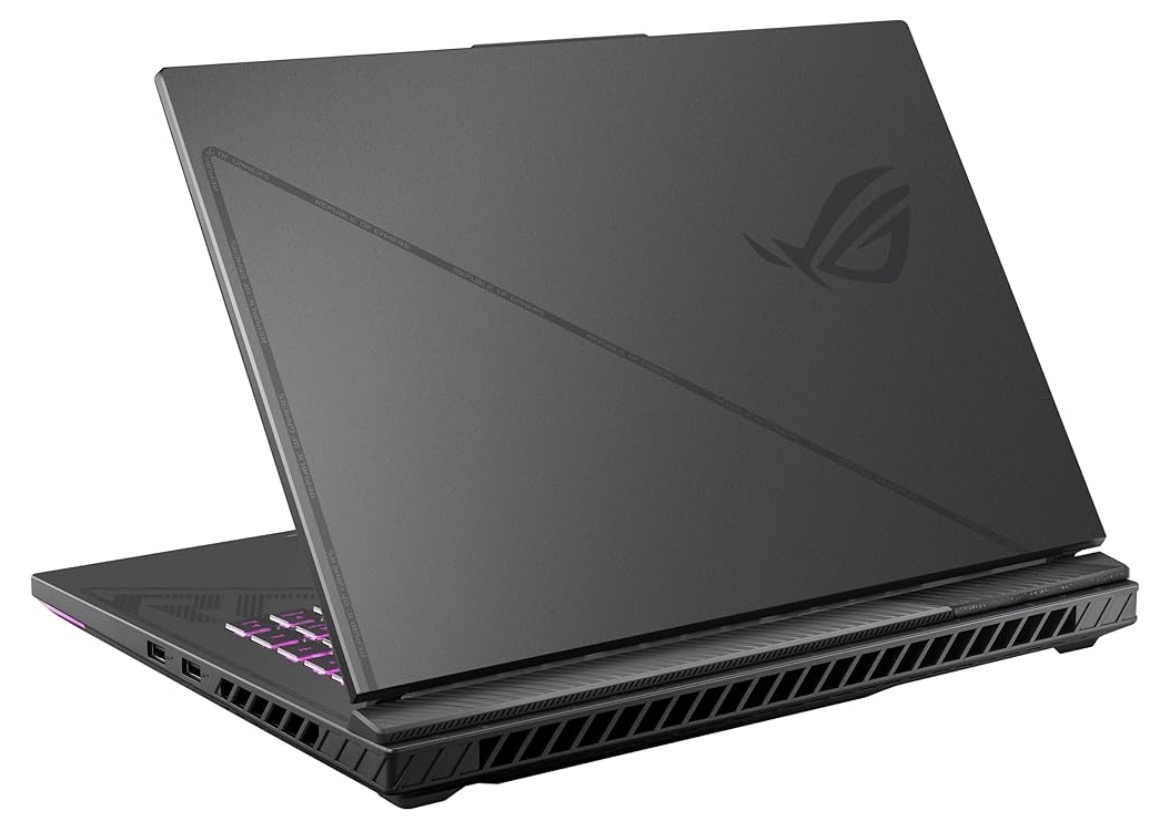 ASUS ROG STRIX-G16-G614PR-RV080WEAN 16 Inch FHD Plus 165Hz Laptop (AMD R9-8940HX Processor, 16GB DDR5, 1TB PCIe 4.0