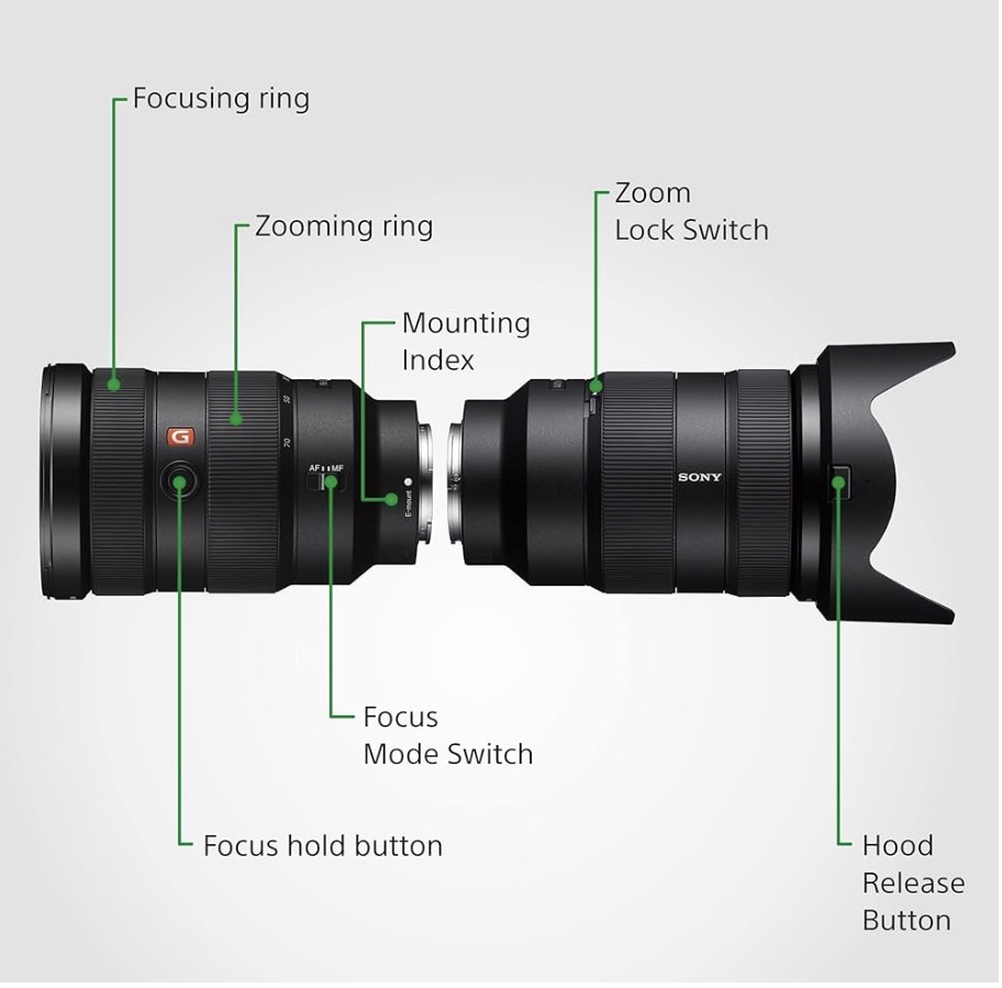 Sony SEL2470GM FE 24-70mm f/2.8 GM | Full-Frame Zoom