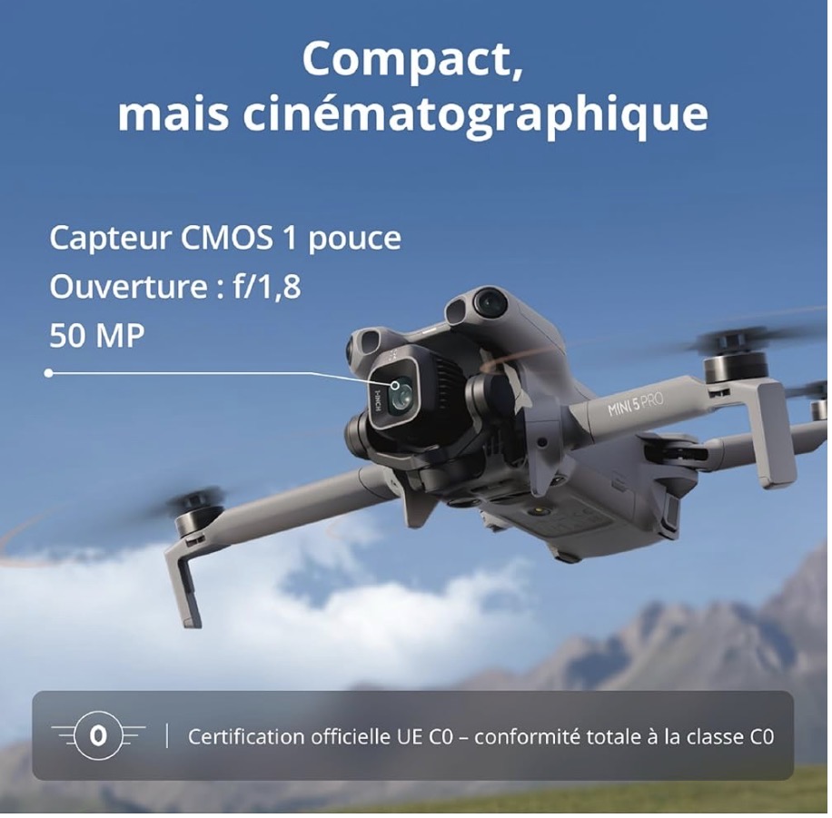 Fly More DJI Mini 5 Pro Bundle with DJI RC 2