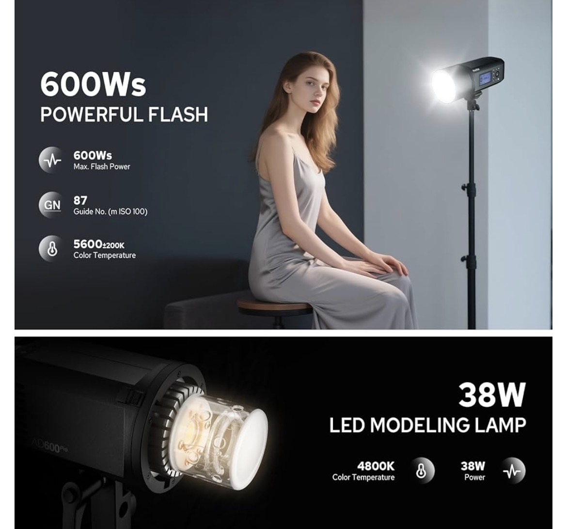 Godox AD600 Pro AD600Pro TTL Flash from Stuido