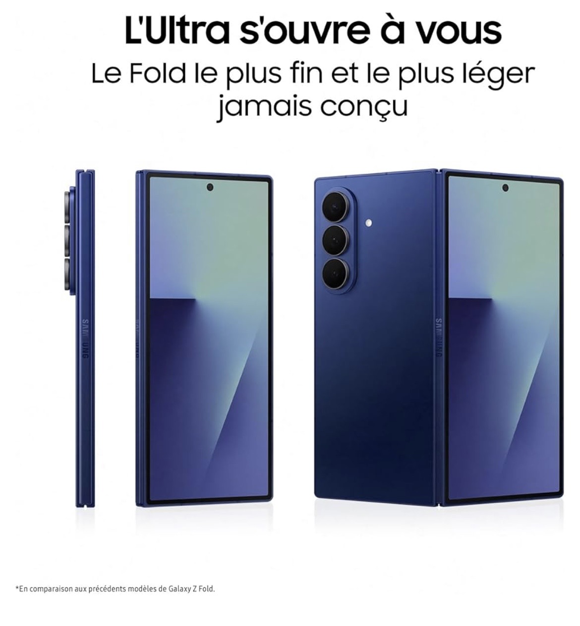 Samsung Galaxy Z Fold7, Smartphone Android 5G avec Galaxy AI
