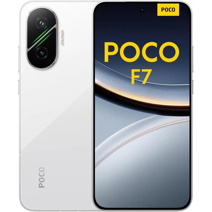 Smartphone - XIAOMI - POCO F7 5G - 12 GB RAM - 256 GB - 6.83" 1.5K White Screen