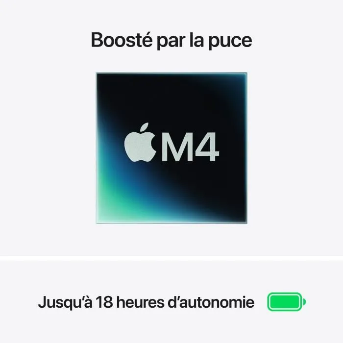Apple - 13,6'' MacBook Air M2 - RAM 16Go - Stockage 256Go - CPU 8 cœurs - GPU 8 cœurs - Midnight